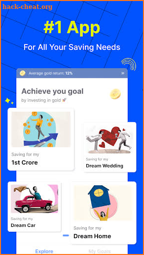 Pluto Money: Goal Savings App screenshot