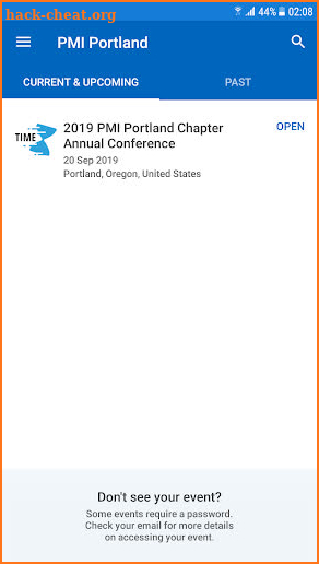 PMI Portland screenshot