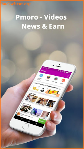 Pmoro - Videos - News & Rewards screenshot