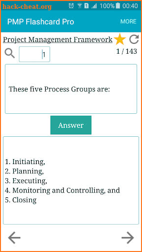 PMP Flashcards Pro screenshot