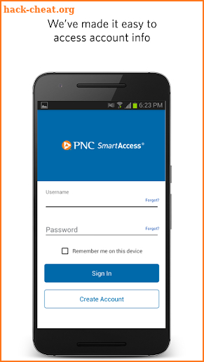 PNC SmartAccess® Card screenshot