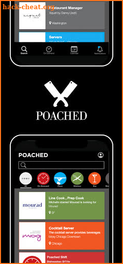 Poached Jobs screenshot