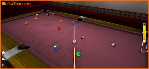 Pocket 8 ball pool vs computer screenshot