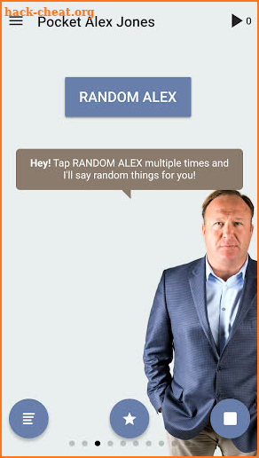 Pocket Alex Jones screenshot