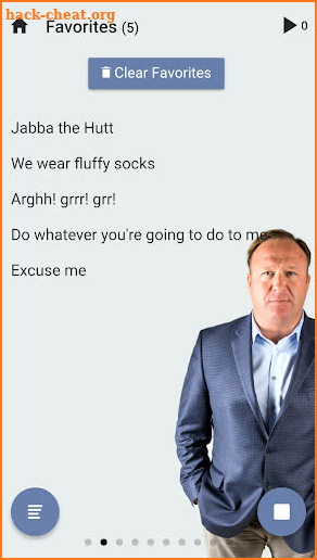 Pocket Alex Jones screenshot