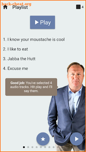 Pocket Alex Jones screenshot