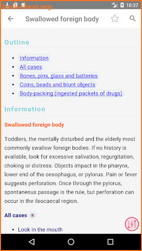 Pocket Consult Gastroenterology screenshot