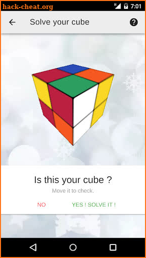 Pocket Cube Solver screenshot