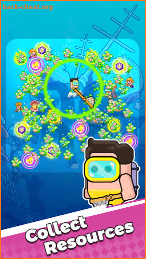 Pocket Diver: Fishing Game screenshot