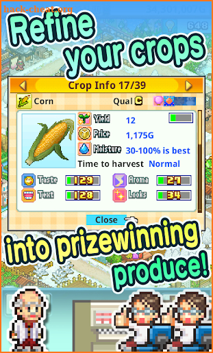 Pocket Harvest screenshot