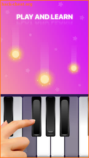 Pocket piano screenshot