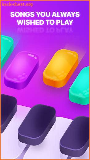 Pocket piano screenshot