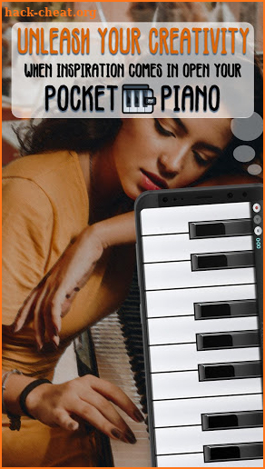 Pocket Piano - Your Perfect Piano keyboards screenshot