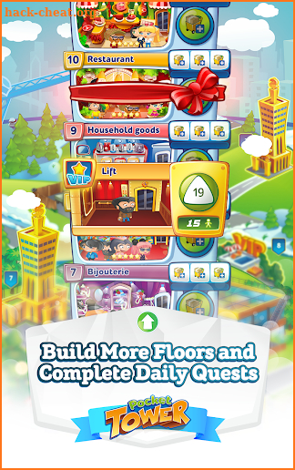 Pocket Tower: build & manage screenshot