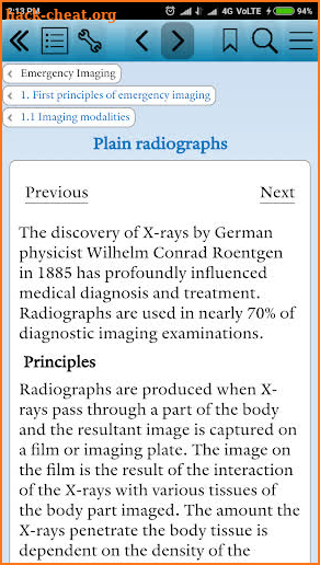 Pocket Tutor: Emergency Imaging screenshot