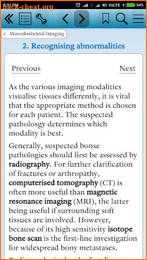 Pocket Tutor: Musculoskeletal Imaging screenshot