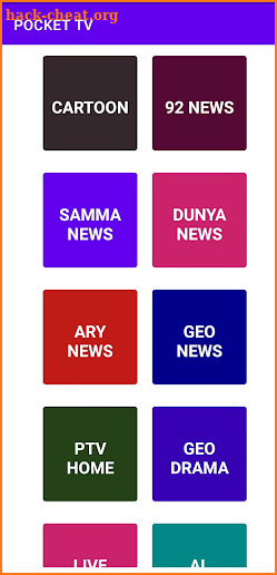 Pocket Tv - Live Tv Pakistan screenshot