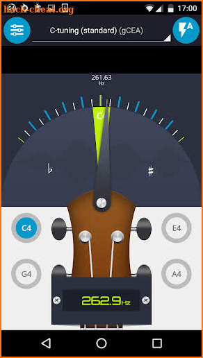 Pocket Ukulele Tuner screenshot