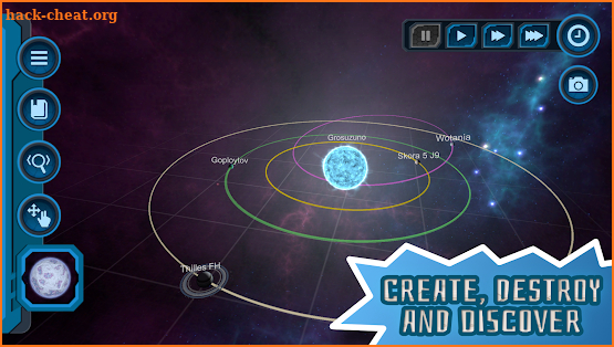 Pocket Universe - 3D Gravity Sandbox screenshot