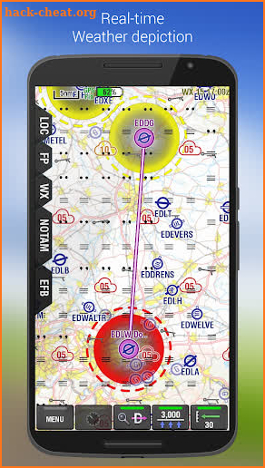 PocketFMS EasyVFR for Pilots screenshot