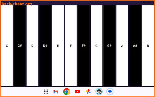 PocketPiano screenshot