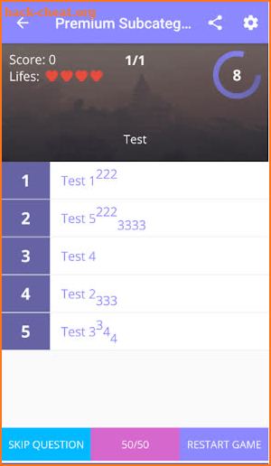 PocketQuiz2019 screenshot