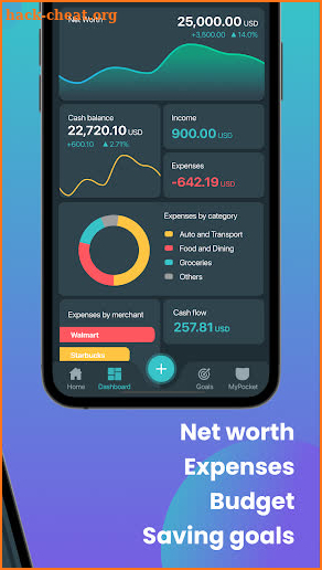 Pockett — Money manager screenshot