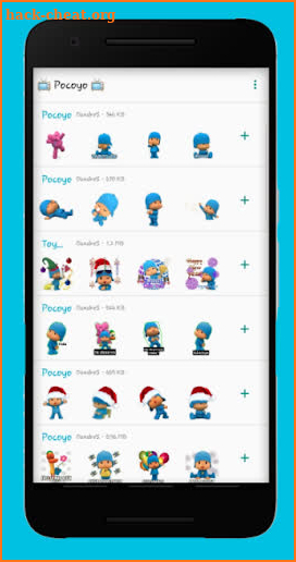 Poco-yo Stickers for WhatsApp screenshot