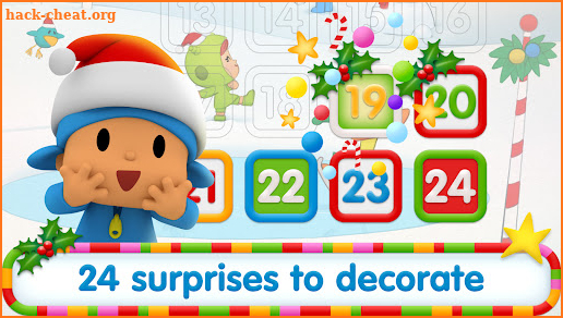 Pocoyo Advent Calendar screenshot