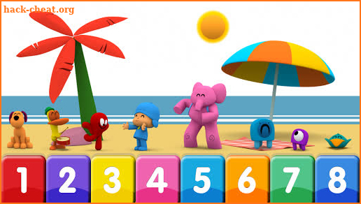 Pocoyo Piano screenshot