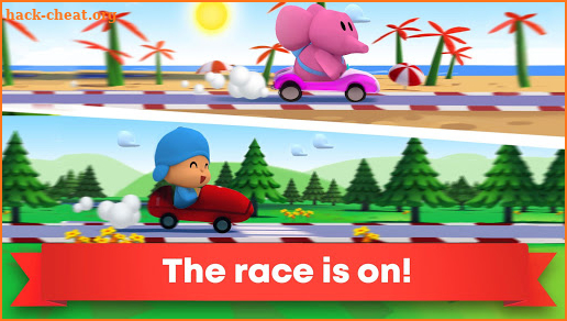 Pocoyo Racing: Kids Car Race - Fast 3D Adventure screenshot