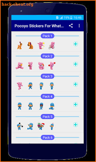 Pocoyo Stickers WhatsApp | WAStickerApps Pocoyo screenshot