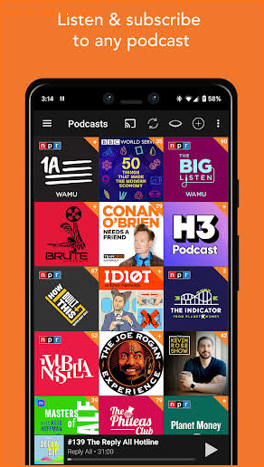 Podcast Addict screenshot