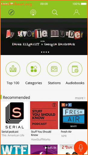 Podcast App & Podcast Player - Podbean screenshot