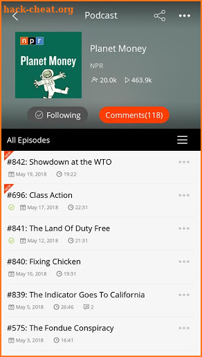 Podcast App & Podcast Player - Podbean screenshot