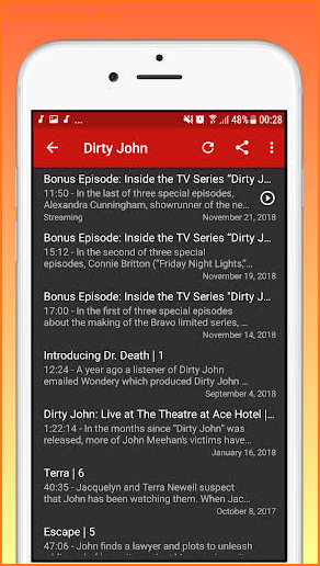 Podcast : John Dirty Podcast screenshot