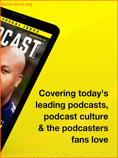 Podcast Magazine screenshot