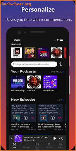 Podcast Player & App: Podurama screenshot