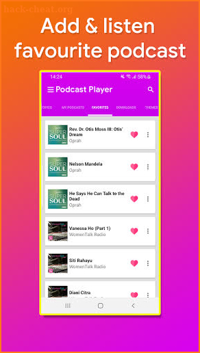 Podcast Player & Podcast App - XPod screenshot