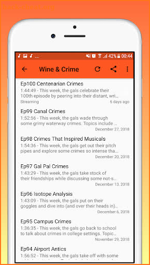 Podcast : Wine And Crime Podcast screenshot