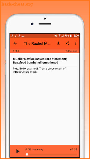 Podcasts. : The Rachel Maddow Show Podcast screenshot