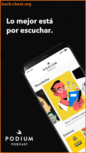 Podium Podcast screenshot