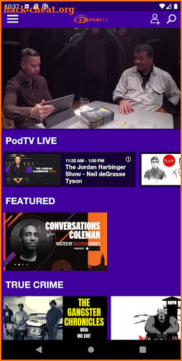 PodTV screenshot