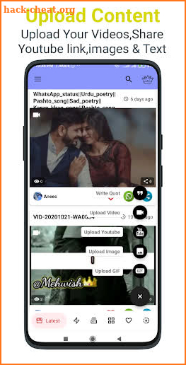 Poetry Video Status | Watch Videos & Earn Reward screenshot