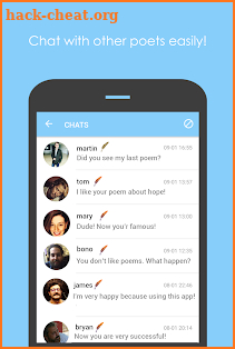 Poets & Poems, Write and Read Poems - Poemia screenshot