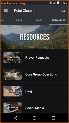 Point Church screenshot