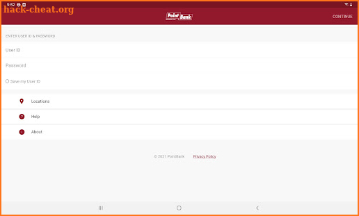 PointBank Mobile screenshot
