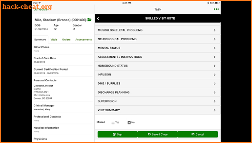 PointClickCare Care at Home screenshot