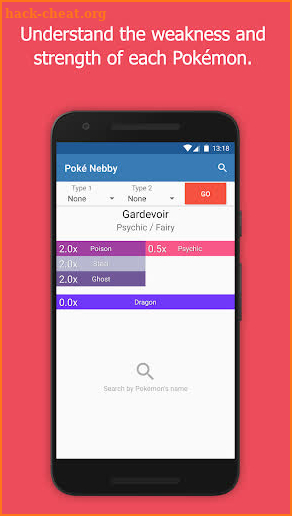 Poke Nebby - Weakness Assist screenshot