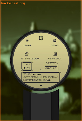 Poke Pixel Watchface screenshot